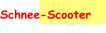 Schnee-Scooter